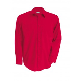 Camasa poplin Kariban maneca lunga